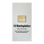 Wachsplatten Bronzegold, Zengerle, 200 x 100 x 0,5 mm, 10 St.