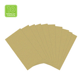 Wachsplatten Bronzegold, Zengerle, 200 x 100 x 0,5 mm, 10 St.