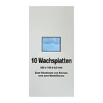 Wachsplatten Hellblau, Zengerle, 200 x 100 x 0,5 mm, 10 St.