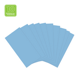 Wachsplatten Hellblau, Zengerle, 200 x 100 x 0,5 mm, 10 St.