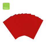 Wachsplatten Karmin, Zengerle, 200 x 100 x 0,5 mm, 10 St.