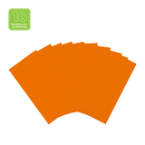 Wachsplatten Orange, Zengerle, 200 x 100 x 0,5 mm, 10 St.