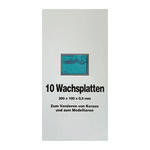 Wachsplatten Pastellblau, Zengerle, 200 x 100 x 0,5 mm, 10 St.
