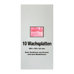 Wachsplatten Rosa, Zengerle, 200 x 100 x 0,5 mm, 10 St.
