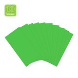 Wachsplatten Softgrün, Zengerle, 200 x 100 x 0,5 mm, 10 St.