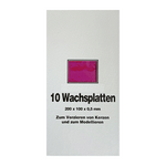 Wachsplatten Violett, Zengerle, 200 x 100 x 0,5 mm, 10 St.