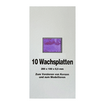 Wachsplatten Zartflieder, Zengerle, 200 x 100 x 0,5 mm, 10 St.