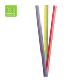 Wachsstreifen rund, 6 Regenbogenfarben, Zengerle, 2 x 230 mm, 18 St.