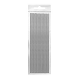 Wachsstreifen rund, Glanzsilber, Zengerle, 1 x 220 mm, 40 St.