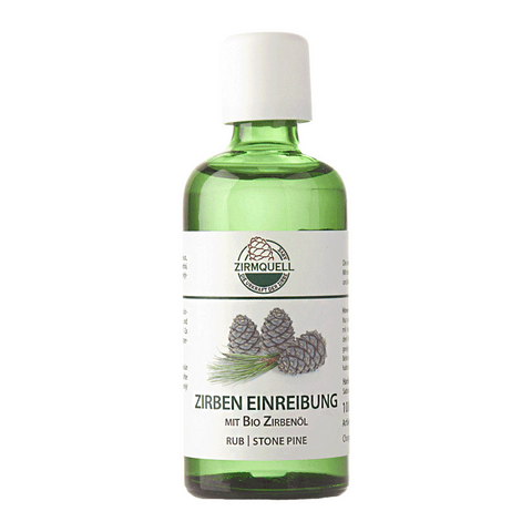 Zirben-Einreibung Zirmquell, Ovis Schafmilchseife, 100% natürlich, mit Bio-Zirbenöl, 100 ml