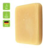 Zitronenseife mit nativer Sheabutter & Bio-Hanföl – vegan, THOMA Naturseifen-Manufaktur, 100 g, Körperpflege