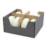 Schwimmkerzen groß, Elfenbein, 80/40 mm, WENZEL, Brenndauer ca. 8h, 8 Stück