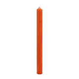 25 Stabkerzen Orange, 180/22 mm, KERZENFARM HAHN, durchgefärbt, Brenndauer 8h