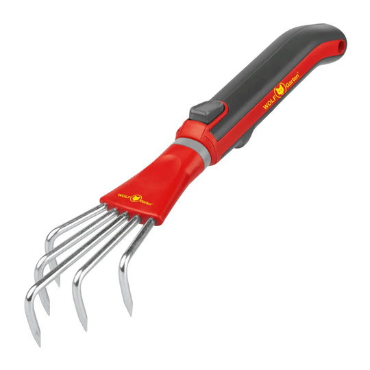 WOLF-Garten, Kralle LF-M-ZM 015, multi-star® Hacke, Gartengeräte, Rot-Gelb, 6,5 cm