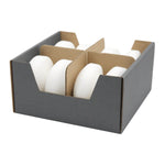 Schwimmkerzen groß, Weiß, 80/40 mm, WENZEL, Brenndauer ca. 8h, 8 Stück