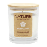NATURE Duftkerze im Glas, Exotic Rose, WENZEL, 85/70 mm, Brenndauer ca. 28h