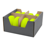 Schwimmkerzen groß, Limone, 80/40 mm, WENZEL, Brenndauer ca. 8h, 8 Stück