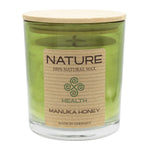 NATURE Duftkerze im Glas, Manuka Honey, WENZEL, 85/70 mm, Brenndauer ca. 28h