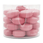 Schwimmkerzen klein, Antikrosa, 50/30 mm, WENZEL, Brenndauer ca. 4h, Box mit 28 Stück