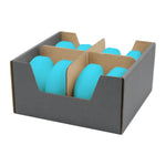 Schwimmkerzen groß, Türkis, 80/40 mm, WENZEL, Brenndauer ca. 8h, 8 Stück