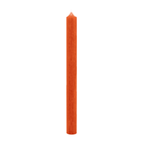 Stabkerzen aus Paraffin, 180/22 mm, Orange, KERZENFARM HAHN, Brenndauer ca. 8h, 25 Stück pro Verpackung - luterna.de