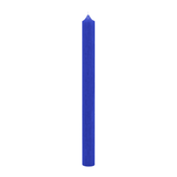 Stabkerzen aus Paraffin, 180/22 mm, Blau, KERZENFARM HAHN, Brenndauer ca. 8h, 25 Stück pro Verpackung - luterna.de
