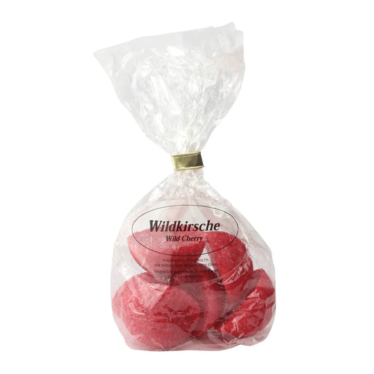 Duftwachs, Wildkirsche, 100% pflanzliches Stearin, mit reinen ätherischen Ölen, KERZENFARM HAHN, 6 Stück