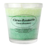 Duftkerze im Glas, Citrus-Rosmarin, 100% pflanzliches Stearin, KERZENFARM HAHN, mit reinen ätherischen Ölen, Brenndauer ca. 24h