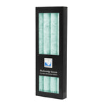 Stearin-Stabkerzen, 22/250 mm, Eisblau, KERZENFARM HAHN, Brenndauer ca. 10h, 4 Stück pro Verpackung