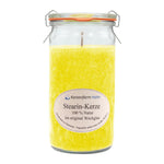 Duftkerze im XL-Weckglas®, 100% pflanzliches Stearin, 100% Natur, KERZENFARM HAHN, mit reinen ätherischen Ölen, Brenndauer ca. 40h