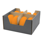 Schwimmkerzen groß, Safran, 80/40 mm, WENZEL, Brenndauer ca. 8h, 8 Stück