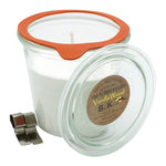 100% ÖKO-Duftkerze aus regionaler Bio-Masse im original Weckglas®, Vanilla Wood, BIOKEMA, 94/90 mm, 290 ml, Brenndauer ca. 46h