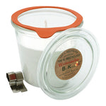 100% ÖKO-Duftkerze aus regionaler Bio-Masse im original Weckglas®, Winterzauber, BIOKEMA, 94/90 mm, 290 ml, Brenndauer ca. 46h