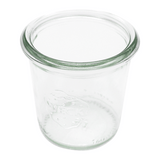 Glas für Teelichter ohne Aluminiumhülle, BIOKEMA, wiederverwendbar, H70 x Ø50/55 mm, 12 Stück pro Verpackung