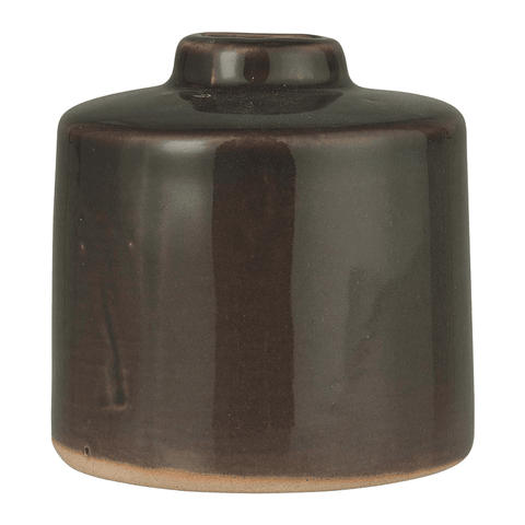 Kerzenhalter aus Keramik, soil, H80/Ø78 mm, Ib Laursen - luterna.de