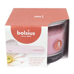 TRUE SCENTS, Duftkerze im Glas, medium, Magnolie, BOLSIUS, 63/90 mm, Brenndauer ca. 24h