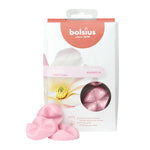 TRUE SCENTS WAX MELTS, Magnolia, Magnolie, Duftschmelzblüten von BOLSIUS, Duftdauer ca. 25h, 6 Stück pro Verpackung, Raumduft