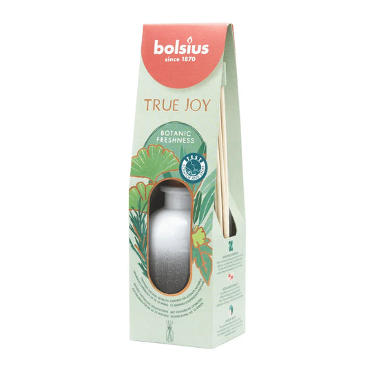 TRUE JOY, Raumduft, Botanic Freshness, BOLSIUS, 80 ml, Duftdauer bis zu 10 Wochen