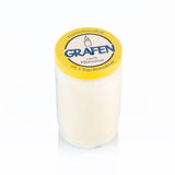 GRAFEN-Premiumöllicht, 100% reines Pflanzenöl, Weiß, Nr. 602, Brenndauer ca. 3 Tage, 98/58 mm, Karton mit 20 Stück - luterna.de