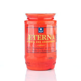 AETERNA-Öllicht, 100% reines Pflanzenöl, Rot, Nr. 3, Brenndauer 3 Tage, 98/58 mm, Karton mit 20 Stück - luterna.de