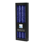 Stearin-Stabkerzen, 22/250 mm, Dunkelblau, KERZENFARM HAHN, Brenndauer ca. 10h, 4 Stück pro Verpackung