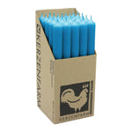 Stabkerzen Petrol, 250/22 mm, KERZENFARM HAHN, Brenndauer 12h, 25 St.